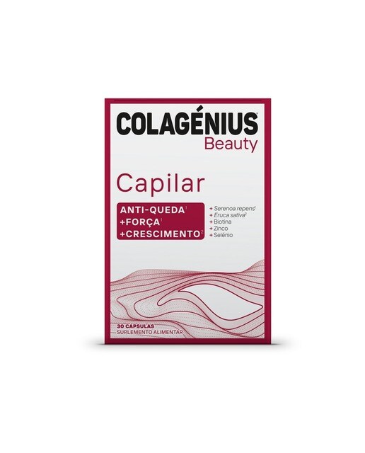 Imagem 0 de Suplemento Alimentar Colagénius Beauty Capilar - 30 cápsulas