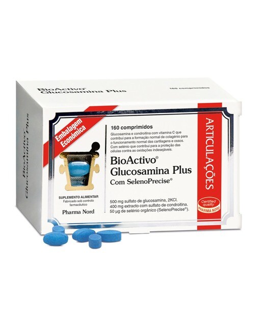 Imagem 0 de Suplemento Alimentar BioActivo Glucosamina Plus - 160 comp.