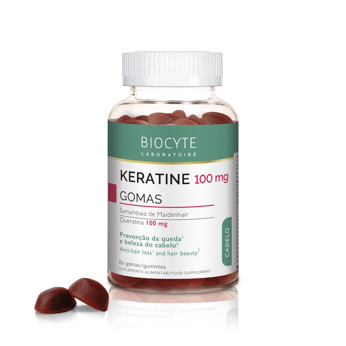 Suplemento Alimentar Kératine Gummies - 60 gomas 1