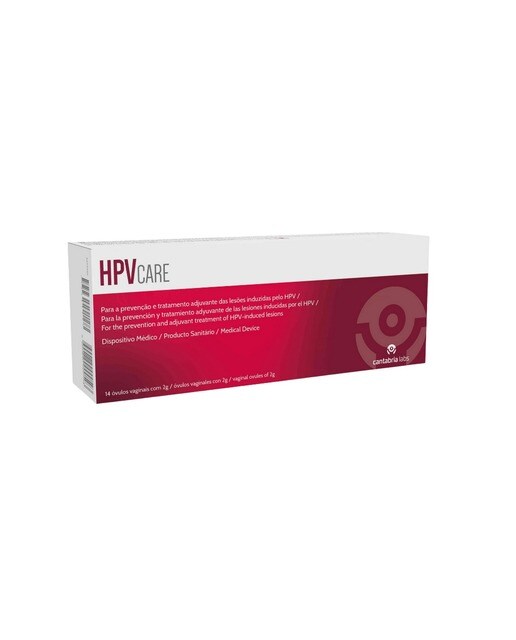 Dispositivo Médico HPV Care - 14 Óvulos Vaginais 1