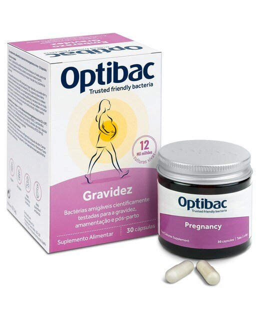 Imagem 0 de Suplemento Alimentar Probióticos Gravidez - 30 Cápsulas