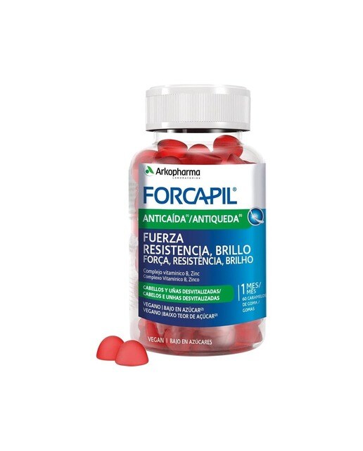 Suplemento Alimentar Forcapil Antiqueda - 60 Gomas 1