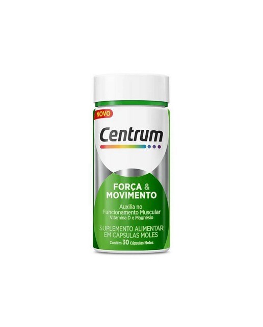 Suplemento Alimentar Centrum Força e Movimento - 30 Cápsulas 1