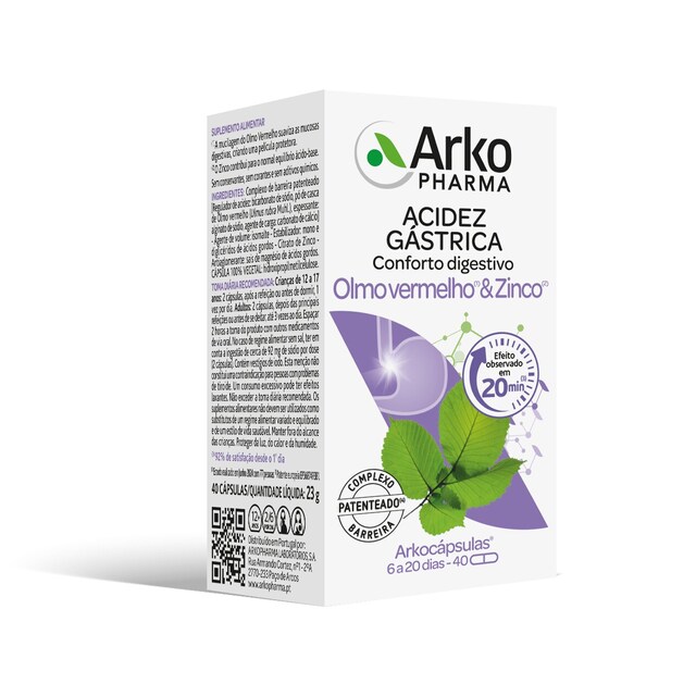 Imagem 0 de Olmo Vermelho & Zinco - 40 Cáps