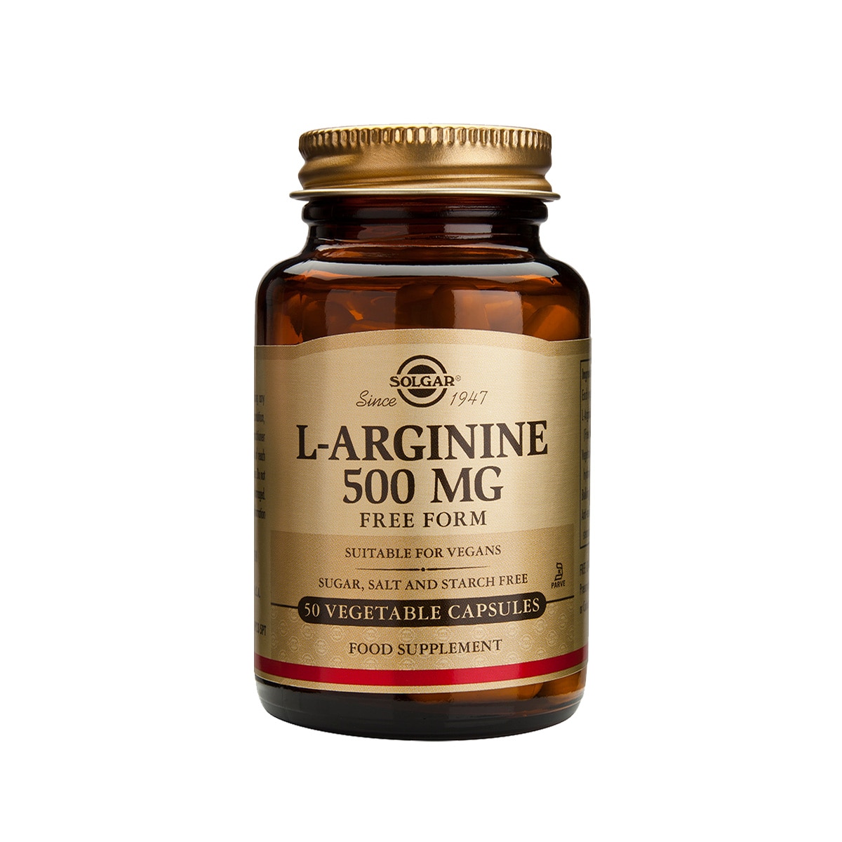 Imagem 0 de Suplemento Alimentar L-Arginina 500 Mg