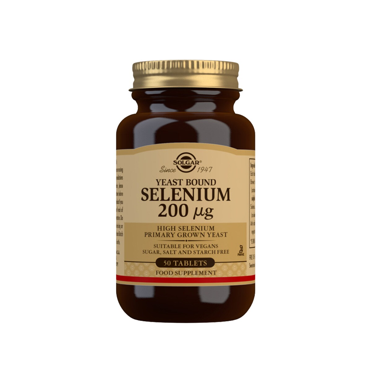 Suplemento Alimentar Selenio 200 µg (sem levadura) 1