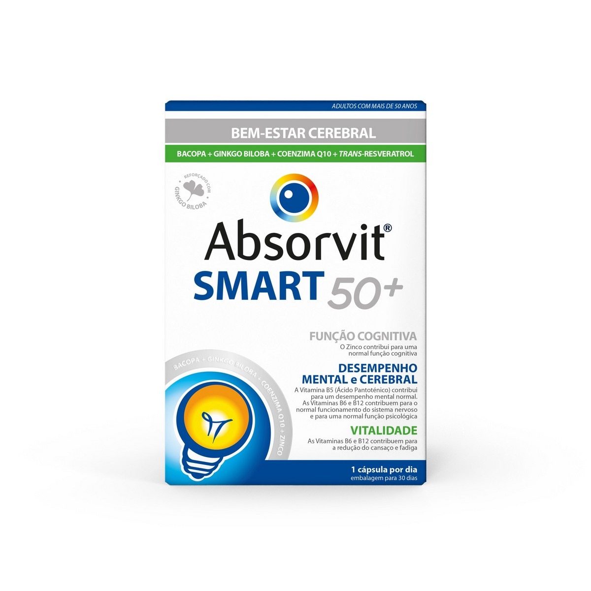 Imagem 0 de Absorvit Smart 50+ Caps x30