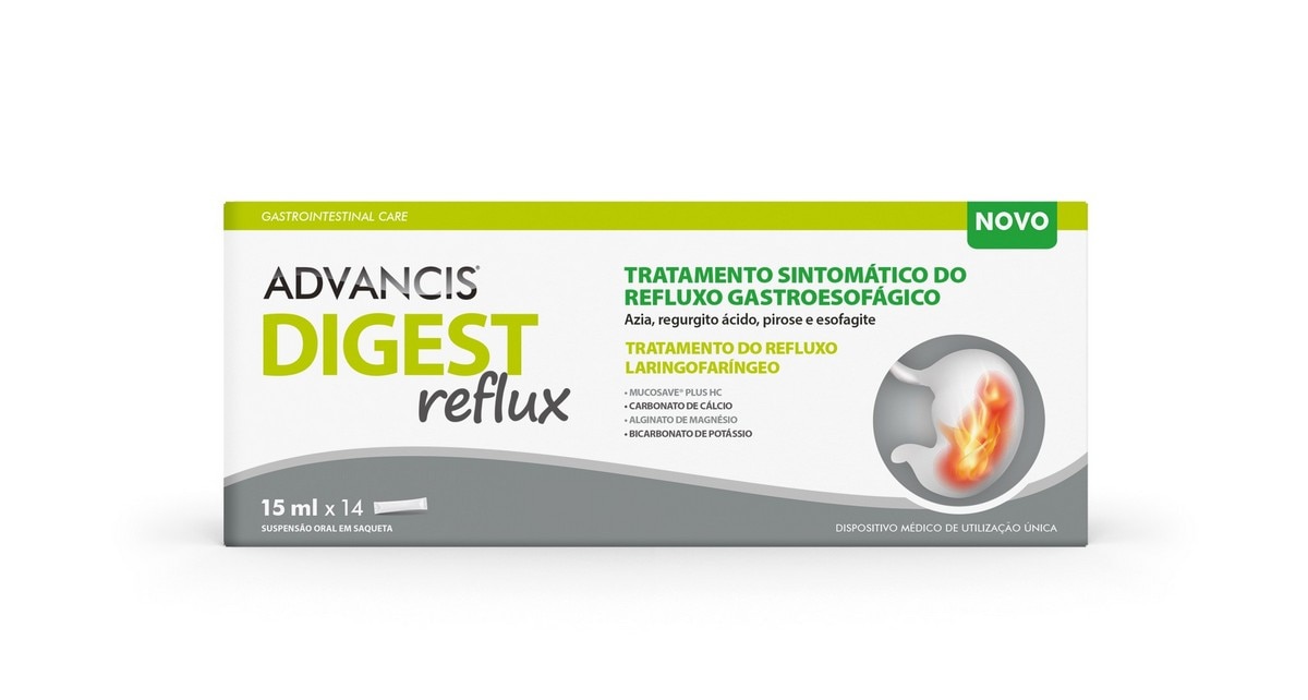 Imagem 0 de Advancis Digest Reflux 15ml x 14 saq.