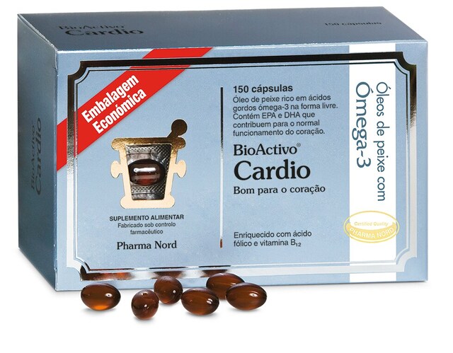 Imagem 0 de Suplemento Alimentar BioActivo Cardio – 150 cápsulas