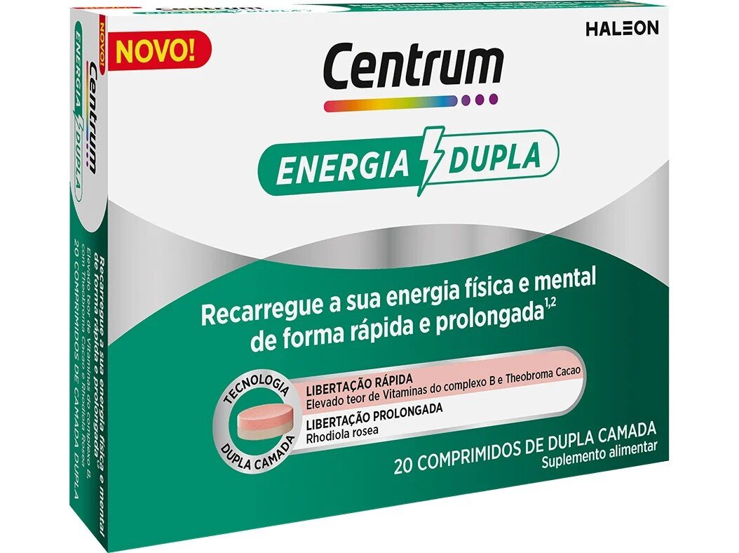 Imagem 0 de Suplemento Alimentar Centrum Energia Dupla