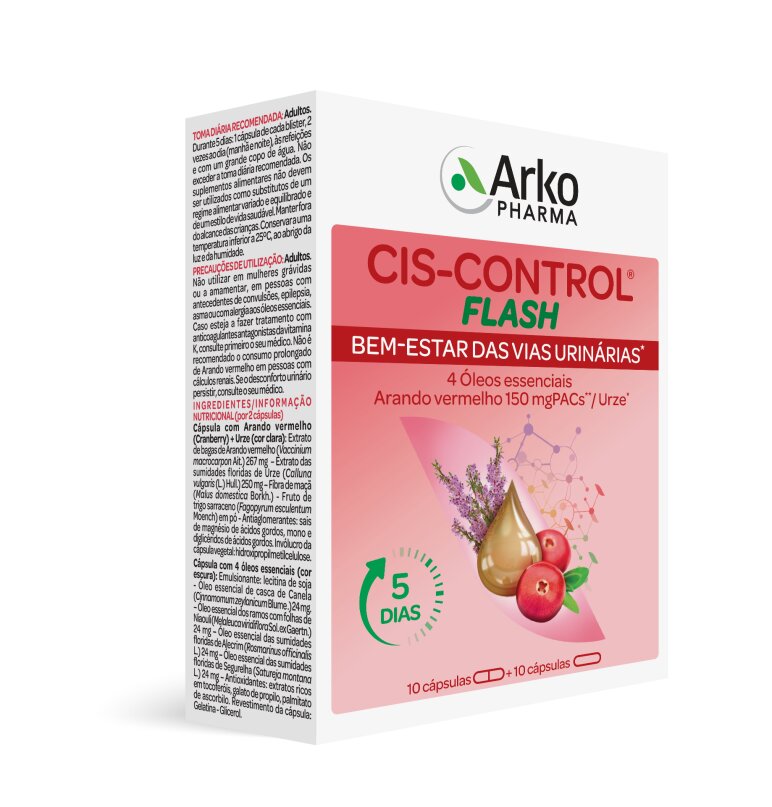 Imagem 0 de Cis-Control Cranberola Flash - 20 cáps.