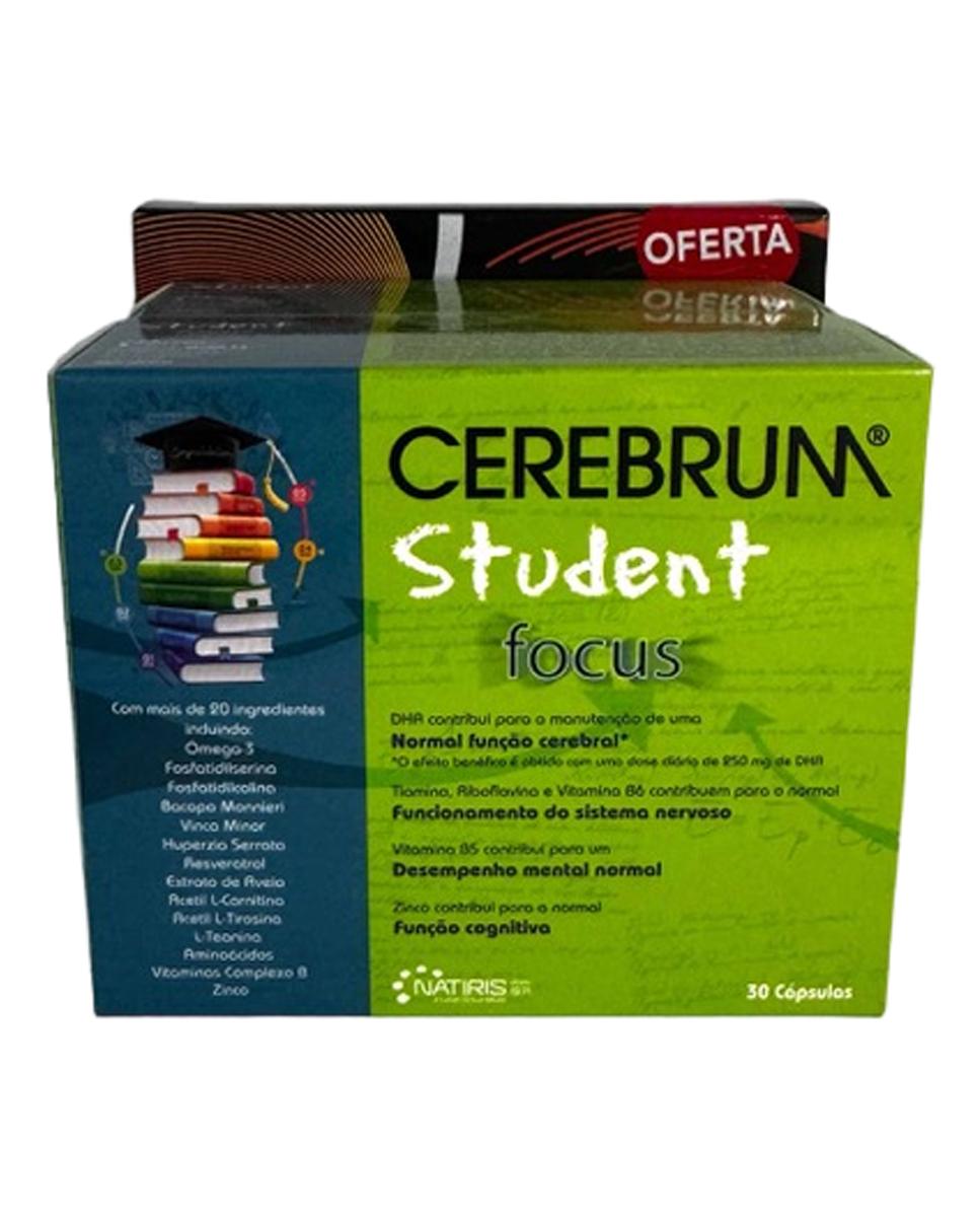 Imagem 0 de Pack Suplemento Alimentar Student Focus 30 cápsulas + Oferta de Fort Shot