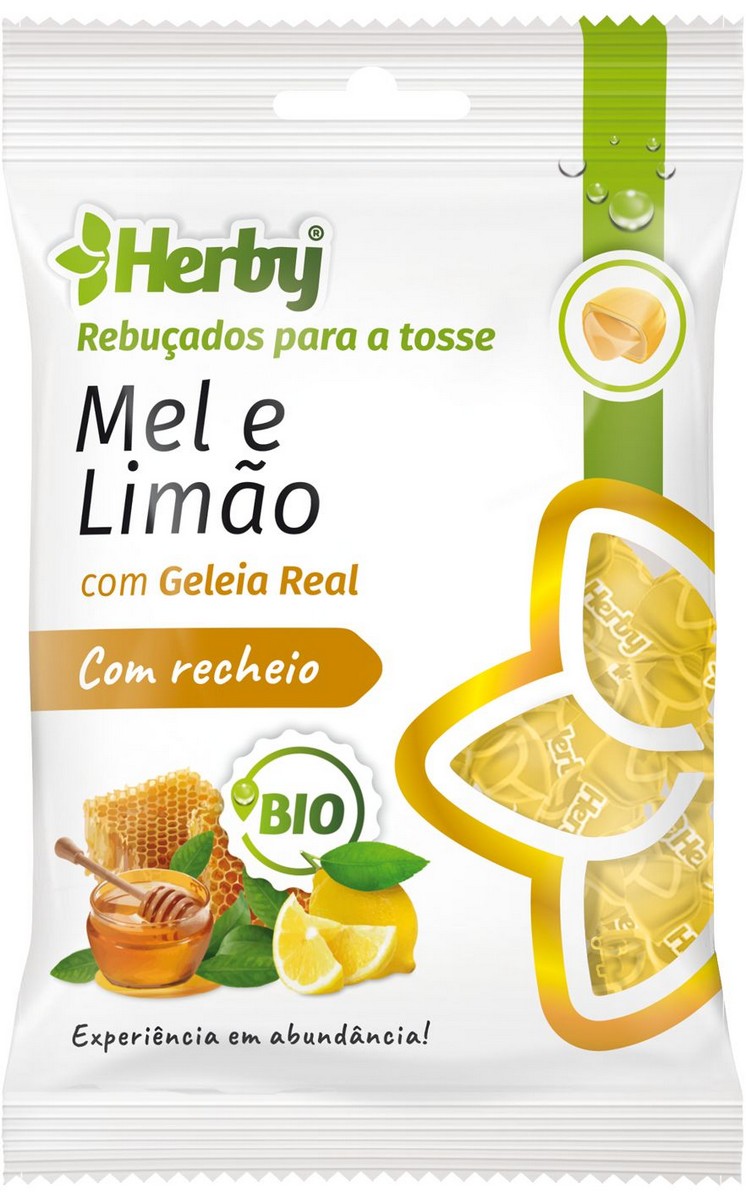 Imagem 0 de Rebuçados Bio Recheio Mel Limão