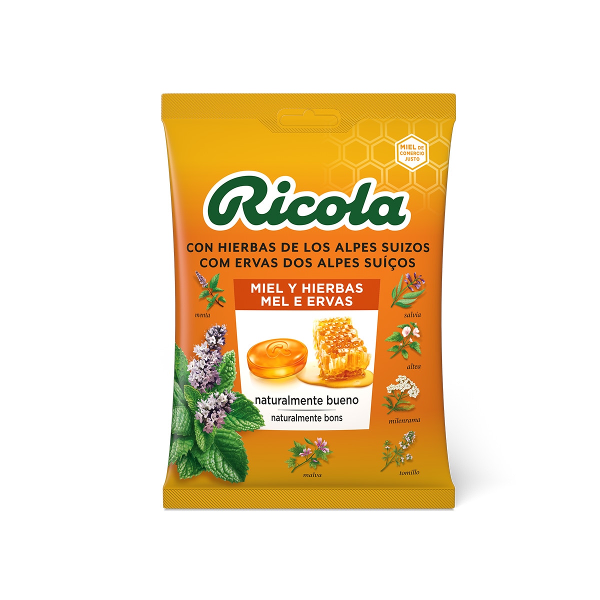 Imagem 0 de Rebuçados Ricola Sem Açucar - Mel e Ervas Suiças