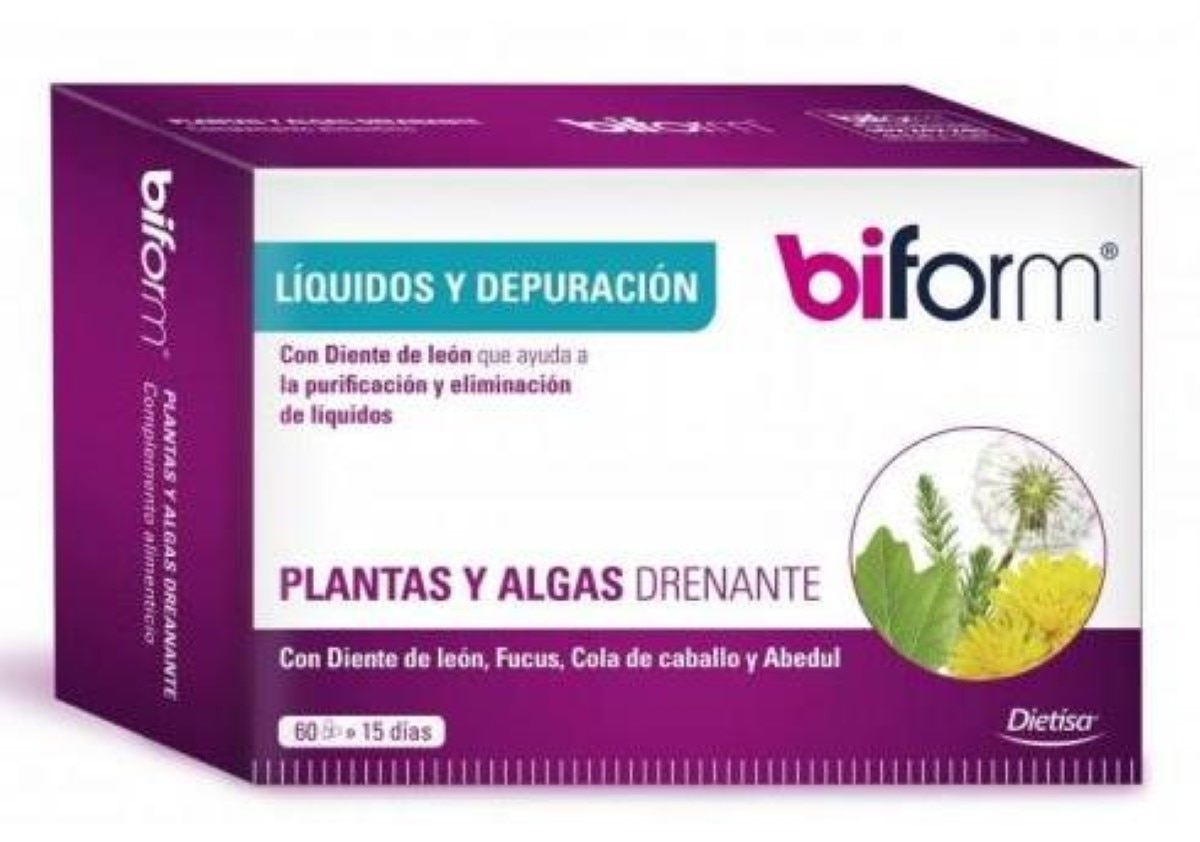 Suplemento Alimentar Plantas e Algas - 60 cápsulas 1