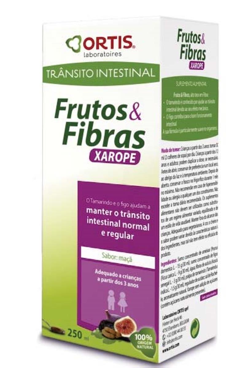 Imagem 0 de Xarope Frutos & fibras 250ml Ortis