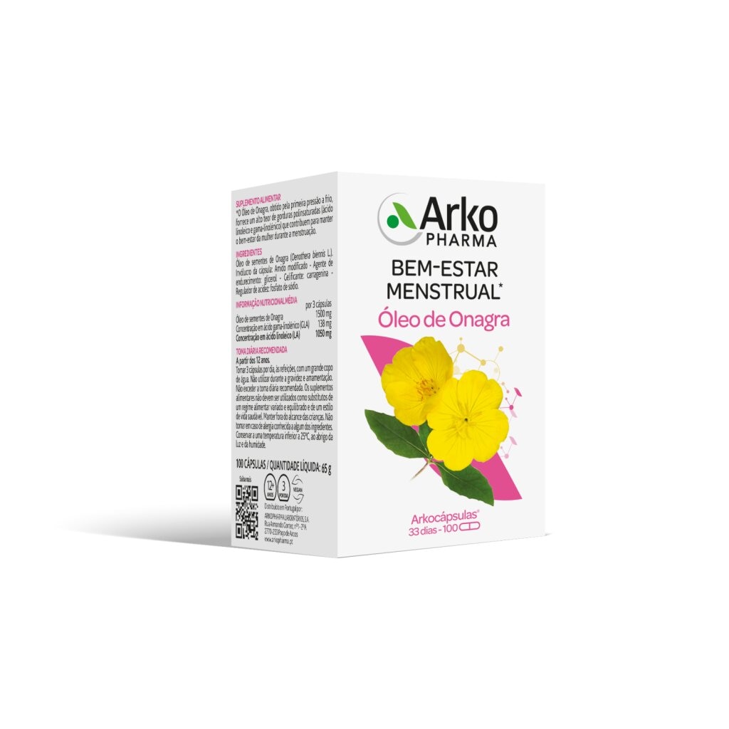 Suplemento Alimentar Óleo de Onagra - 100 cápsulas 1