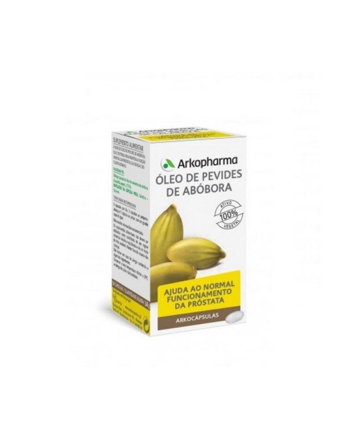 Suplemento Alimentar Óleo de Pevides de Abóbora - 50 cápsulas 1