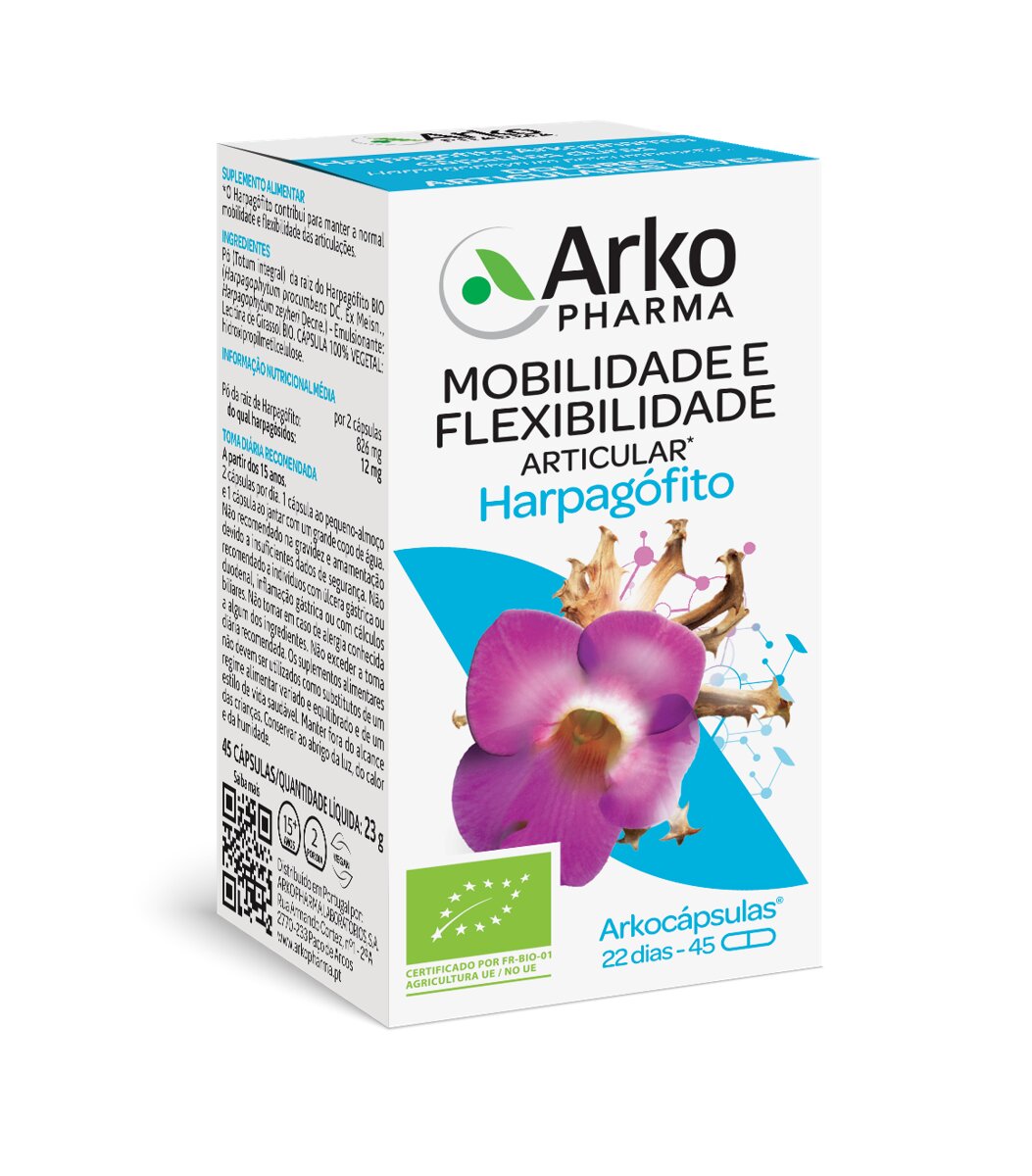 Suplemento Alimentar Harpagófito - 45 cápsulas 1