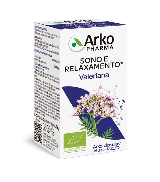 Imagem 0 de Arkocápsulas Dietéticas Valerianas Arkopharma