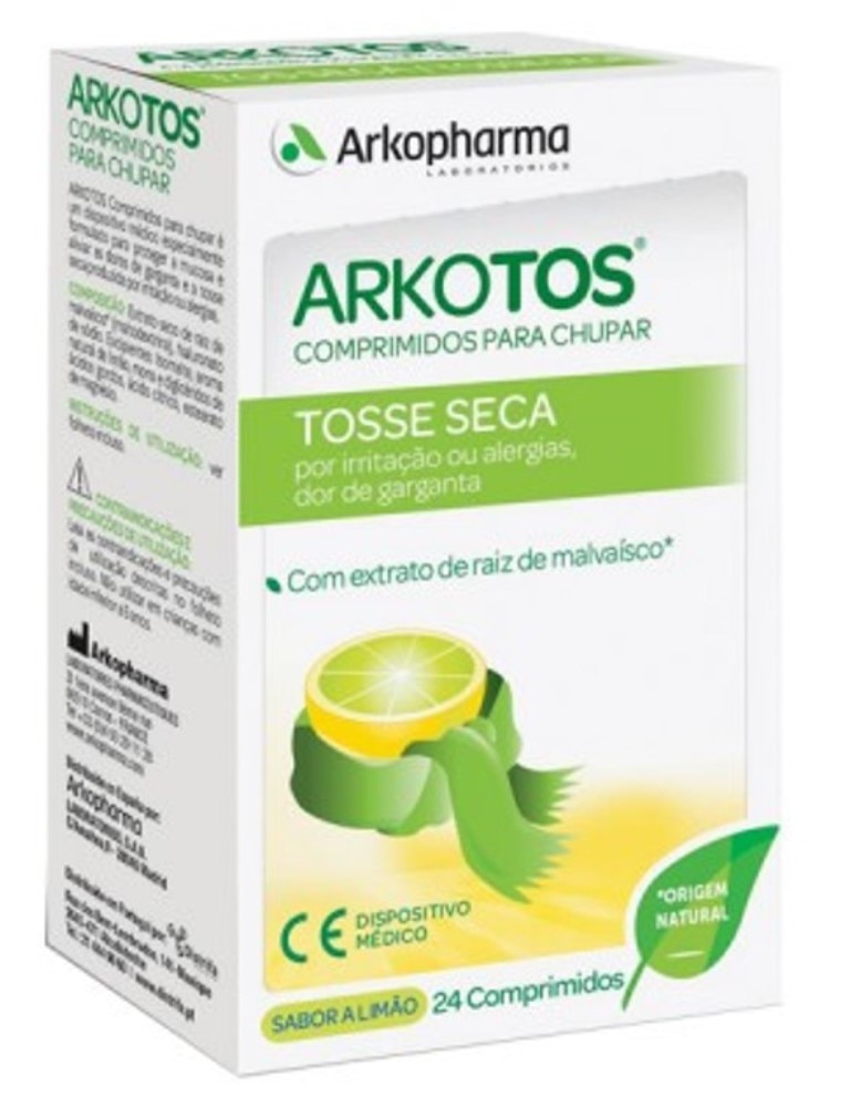 Suplemento Alimentar Arkotoss Tosse Seca - 24 comp 1