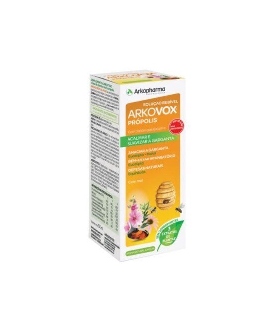 Suplemento Alimentar Arkovox Propolis, Equínacea, Mel - 140 ml 1