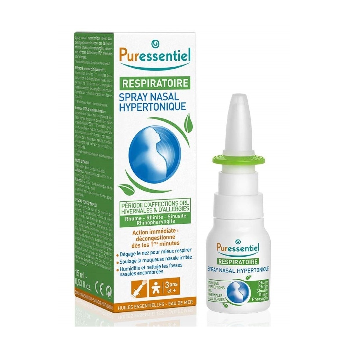 Spray Nasal Hipertónico 15 ml Puressentiel 2