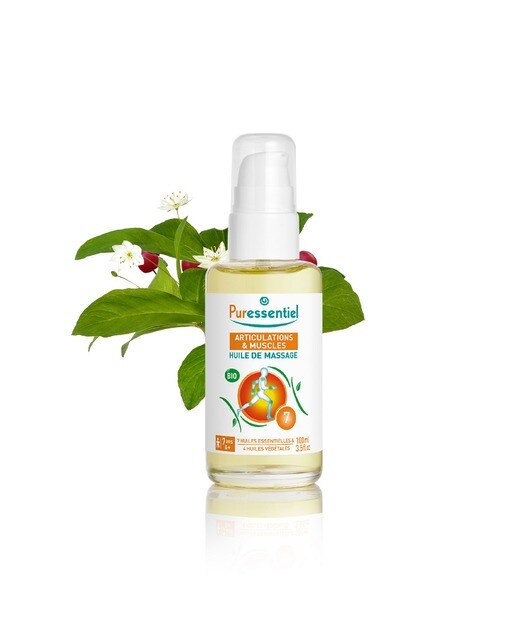 Óleo de Massagem Bio Esforço Muscular 100ml Puressentiel 1