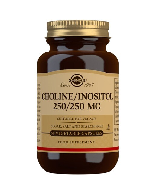 Imagem 0 de Suplemento Alimentar Colina/Inositol 250/250mg - 50 Cápsulas