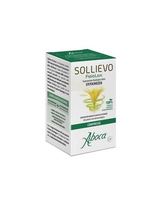 Imagem 0 de Suplemento Alimentar Sollievo Fisiolax Obstipação - 27 Comp.