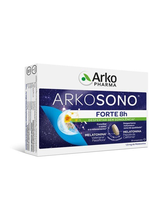 Suplemento Alimentar Arkosono Forte 8H - 30 comp 1