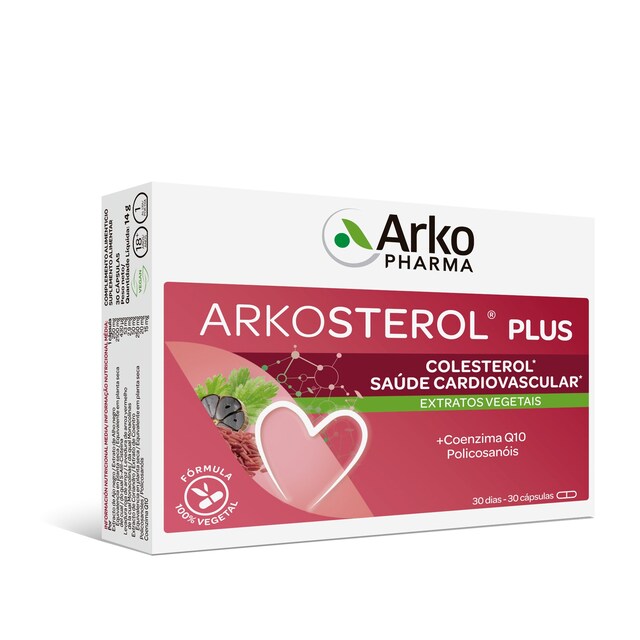 Imagem 0 de Suplemento Alimentar Arkosterol® Plus  CoQ10 - 30 Cápsulas