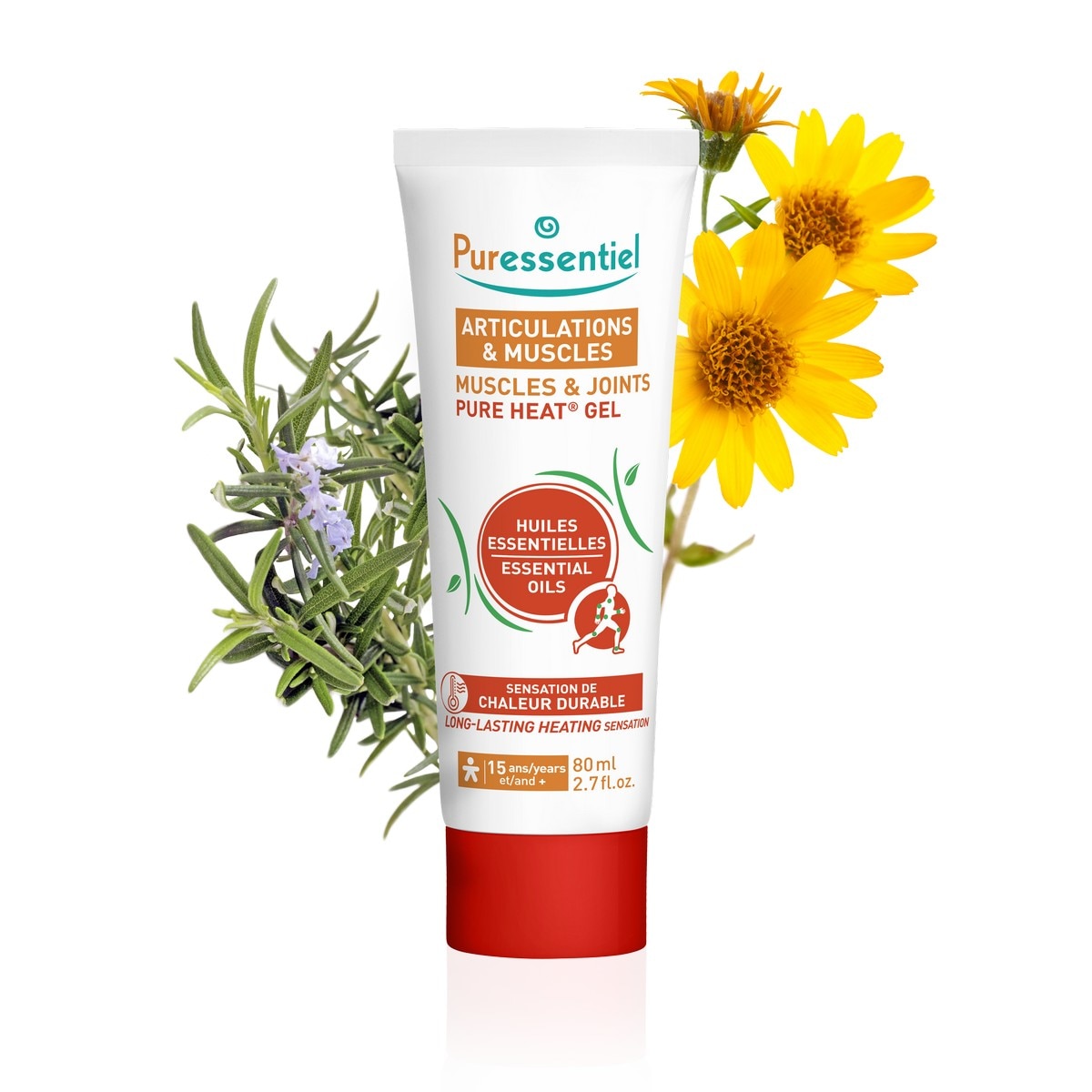 Gel Pure Heat® Articulações & Músculos - 80 ml 2