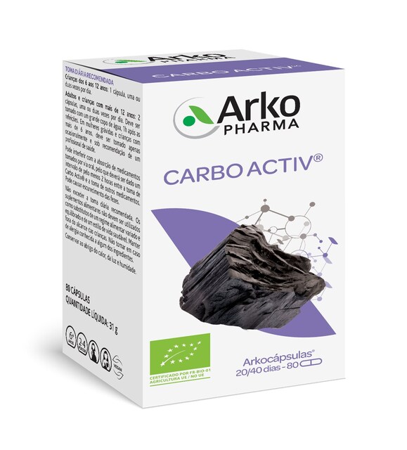 Imagem 0 de Carbo Activ - 80 Cápsulas