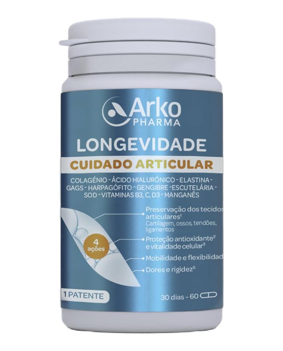 Imagem 0 de Suplemento Alimentar Longevidade Cuidado Articular - 60 cápsulas