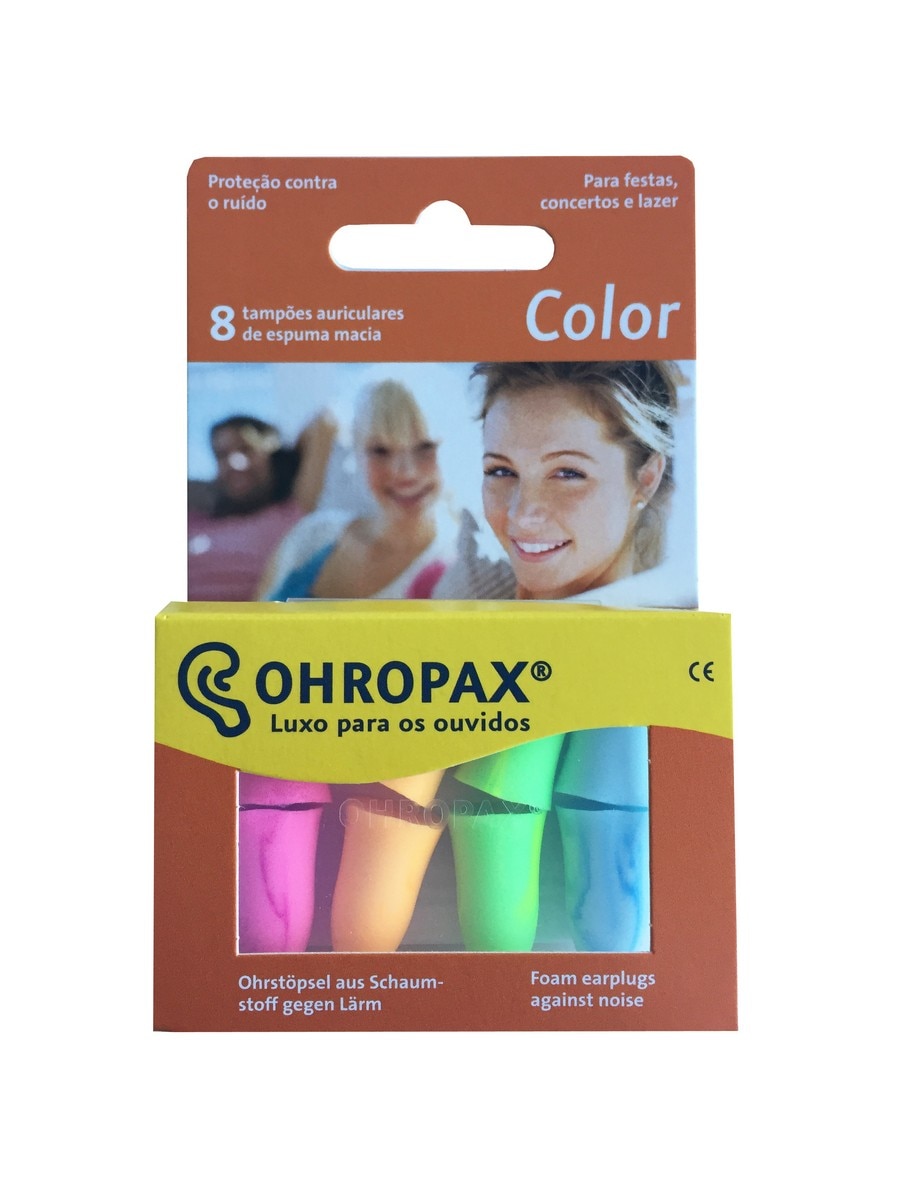 Imagem 0 de Tampões de Ouvidos Color 8un Ohropax