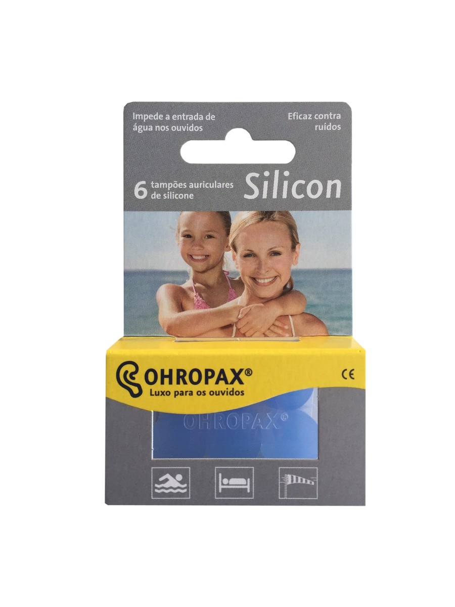 Imagem 0 de Tampões de Ouvidos Silicone 6un Ohropax