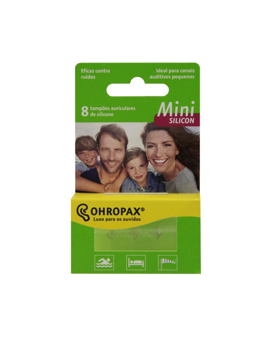 Imagem 0 de Tampões de Ouvidos de Silicone Mini 8un Ohropax