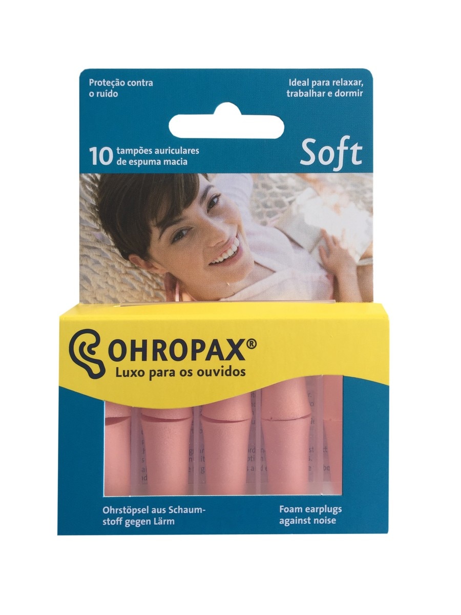 Imagem 0 de Tampões de Ouvidos Soft 10un Ohropax