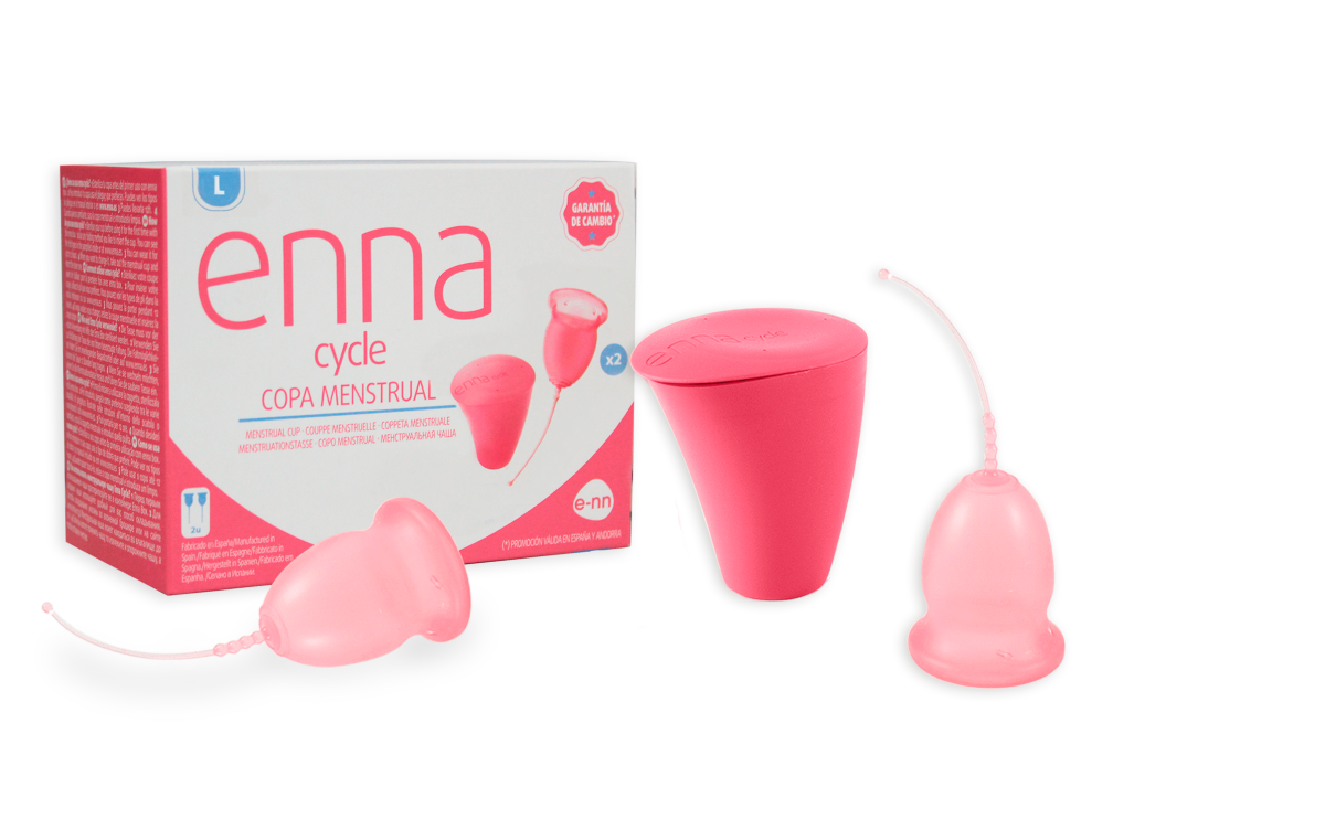 Kit Copo Menstrual Tamanho L + Caixa Esterilizadora 1