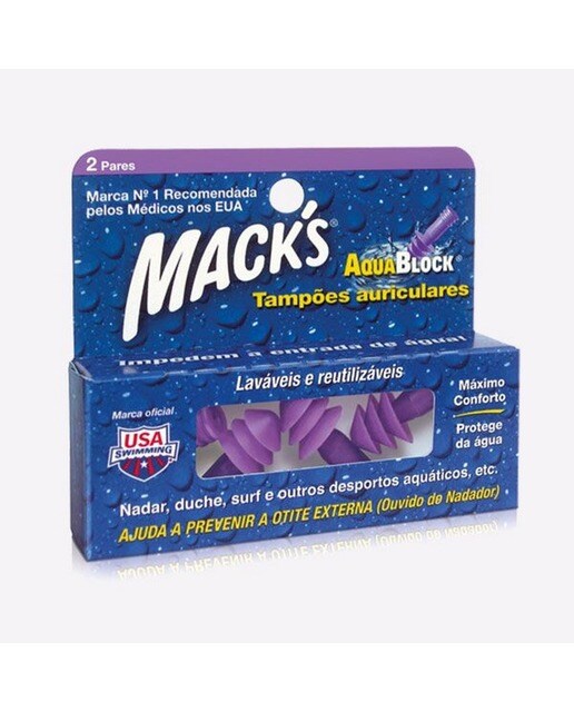 Imagem 0 de Tampões Auriculares Silicone Aquablock