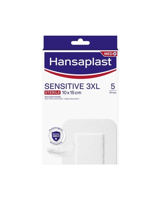Pensos Hipoalergénico para Feridas Grandes Sensitive-3XL - 10x15 cm 1