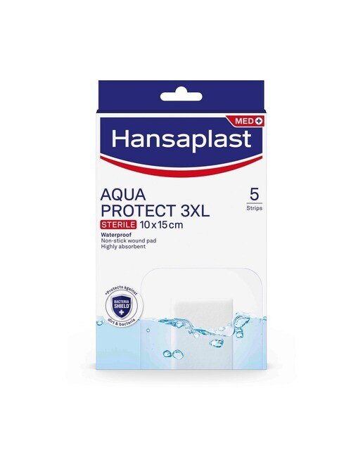 Pensos 100% à Prova de Água para Feridas Grandes Aqua Protect 3XL - 15x10 cm 1