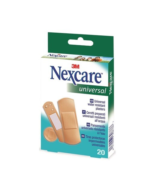 Pensos Sortidos Nexcare Universal - 20 un 1