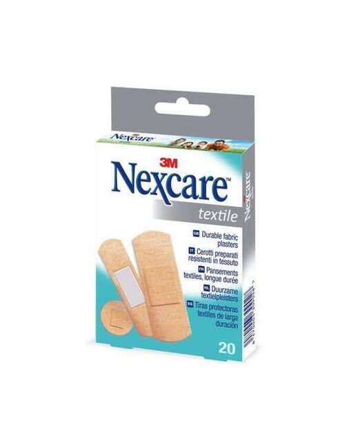 Imagem 0 de Pensos Rápidos Sortido Textile Nexcare - 20 pensos