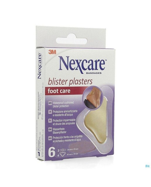 Imagem 0 de Pensos para Pés Nexcare - 6 pensos