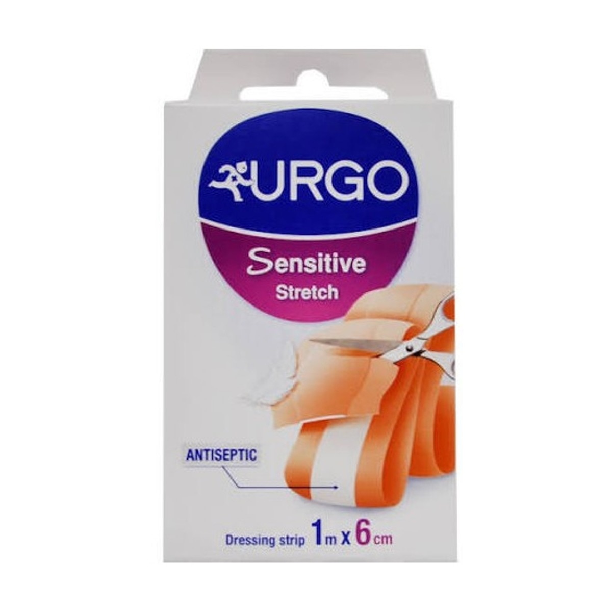 Imagem 0 de Sensitive Stretch Banda 1 banda (1 m x 6 cm) Urgo