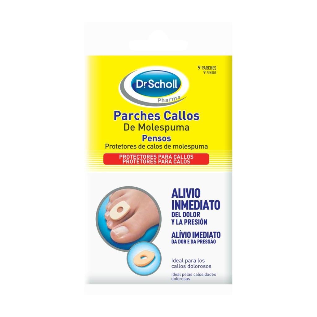 Pensos Protetores de Calos Molespuma - 9 un 1