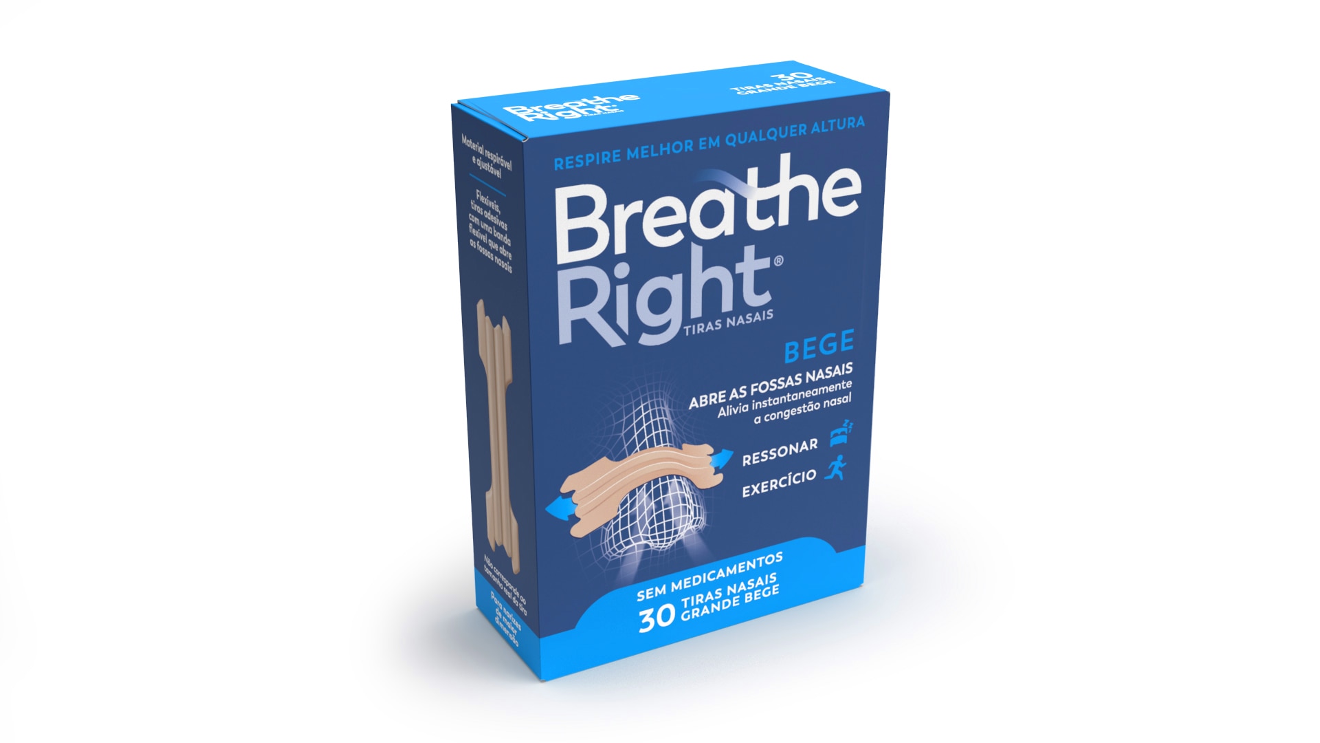 Penso Nasal Grande Bege - 30 Unid 2