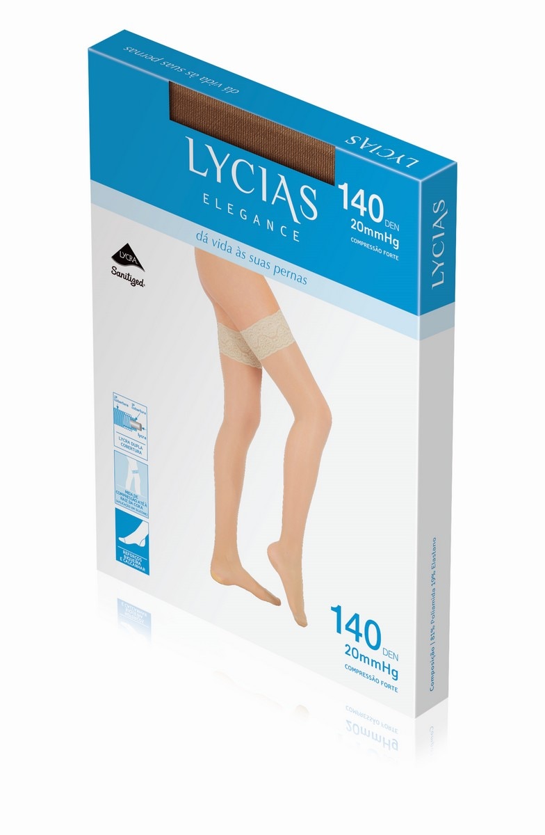 Meias Lycias Elegance 140DEN - Mel 1